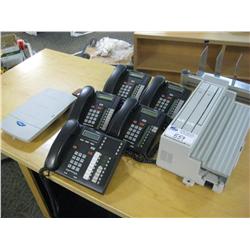 Meridian Northstar Ics Phone System W/5 Handsets