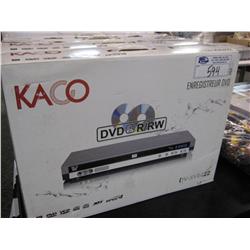 Kaco DVD Player/recorder