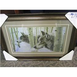 Framed Print "wolf"