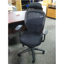 Black Mesh Back Executive High Back Chair