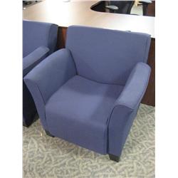 Blue Reception Chair