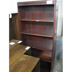 Mahogany 6ft Bookshelf