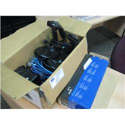 Box Of Misc Computer Accessories