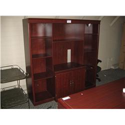 Mahogany Wall Unit