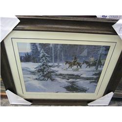 Framed Print "sculling Party"