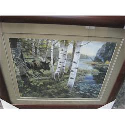 Framed Print "moose"