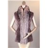 Image 1 : Sheared Beaver with Fox Tuxedo Vest