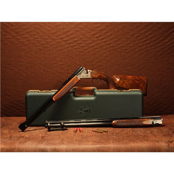 Zoli ‘Focus Express Silver’ Dangerous Game 8x57jrs Double Rifle + 28 Gauge Combina