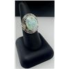 Image 1 : Australian Opal & Diamond Ring