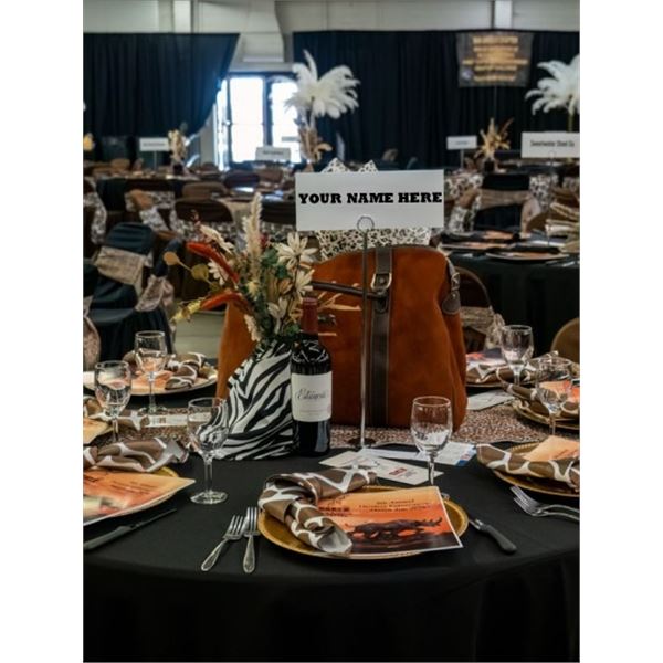 Dangerous 7 Table at the 2027 San Angelo, TX SCI Chapter Banquet