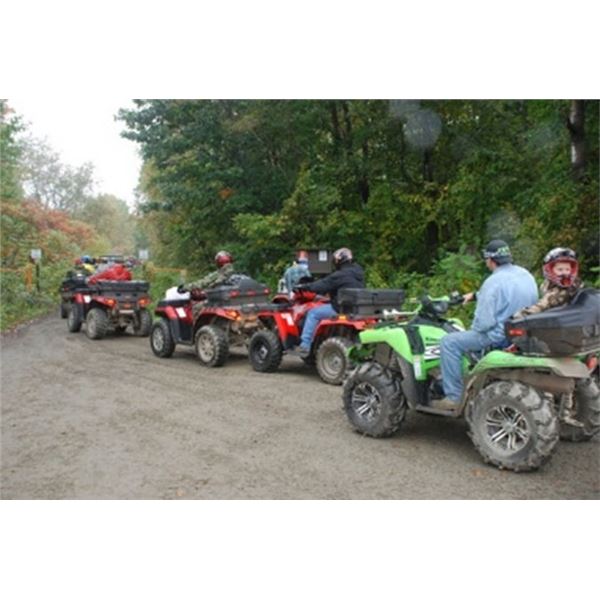 ATV Riding Weekend in Potter County, PA for 4 People