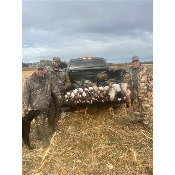4-Day North Dakota Waterfowl Hunt for 2 People