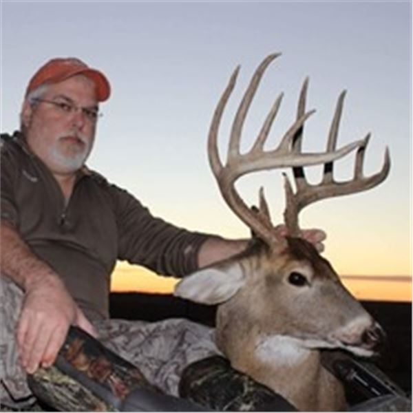 5 Day Kansas Whitetail Archery Rut Hunt for 2 Hunters