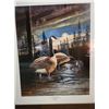 Image 1 : Geese – Midnight Honkers Framed Print