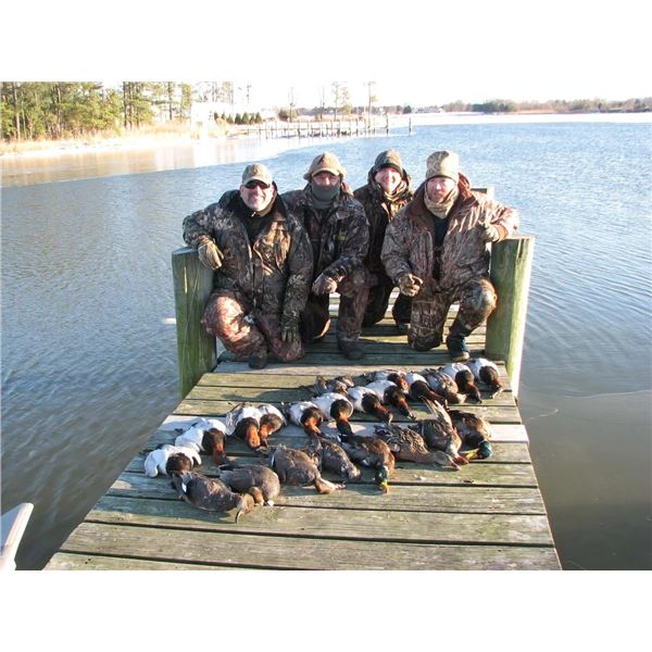 2 Day Duck & Goose Hunt for 4 Hunters with Chesapeake Goose and Duck Hunting