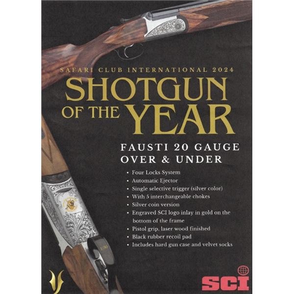 Safari Club International 2024 Shotgun of the Year