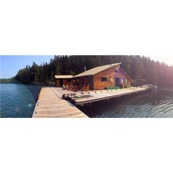 Coastal Springs Float Lodge Fishing for Two in British Columbia
