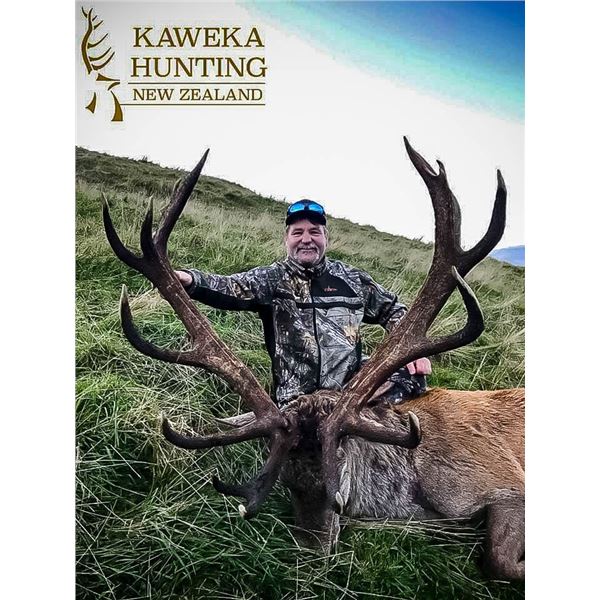 5-Day/4-Night New Zealand Red Stag Hunt for Two with Kaweka Hunting