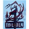 Image 1 : LA40 – Into The Sage - CUSTOM 3.5X4 ft Custom Metal Sign