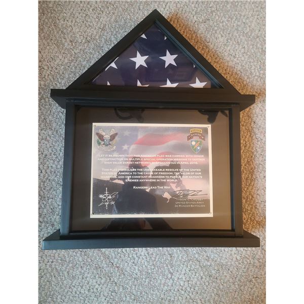 US Flag Flown by Special Operations Joint Task Force