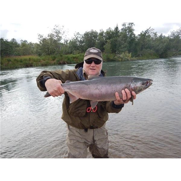 8 Day Alaskan Wilderness DIY Raft Trip for 3 Anglers on either the Kwethluk or the Kisaralik River