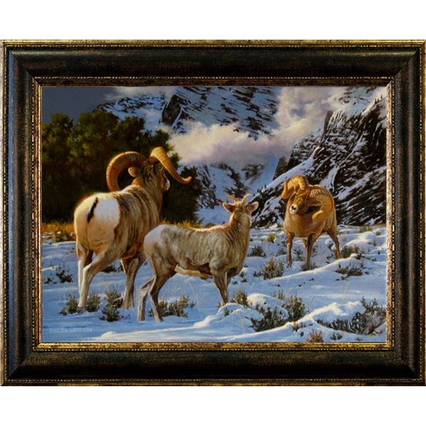 Dallen Lambson Original Framed 18” x 24” Oil on Canvas