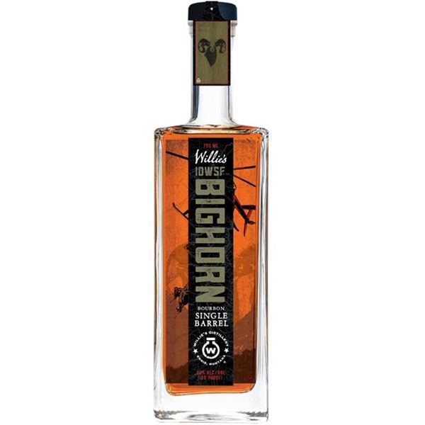Idaho WSF Single Barrel Bighorn Bourbon Bottle #1 and it’s Willie’s Barrel