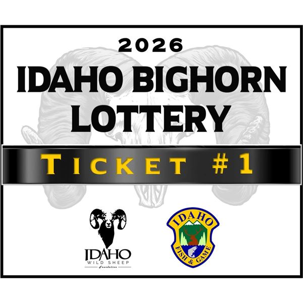 Idaho Bighorn Lottery Ticket #1
