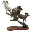 Image 2 : Wildlife in Bronze by James Stafford 'Grand Slam' - Artists Proof donated by Stan Potts