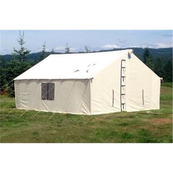 14’ x 15’ Canvas Wall Tent by Davis Tent