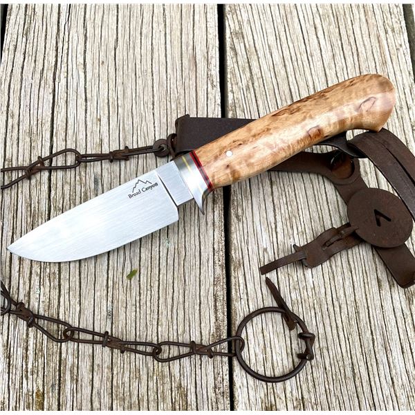 Custom Broad Canyon 4” Hunter knife by Broad Canyon Customs