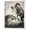 Image 1 : Original Charcoal on Paper titled ‘Not Today’ by Pat Churchman