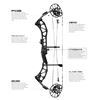 Image 3 : PSE Force DS with Black Riser, Bottomland Limbs, 70# RH