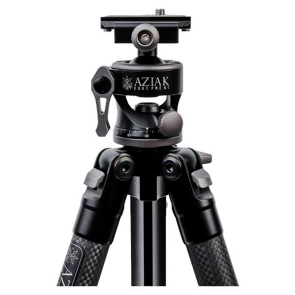 Aziak Backcountry Tripod, Vantage Pan Head and #2 Adapter