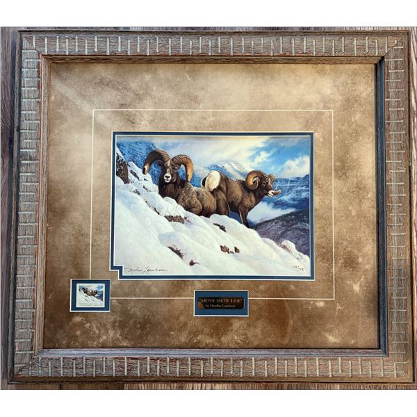Hayden Lambson Print "Above Snow Line" # 175/175 regular edition