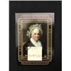Image 1 : MARTHA WASHINGTON PIECES OF THE PAST RELIC CARD - INCLUDES HAND WRITTEN WORDS!