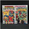 Image 1 : LOT OF 2 PETER PARKER THE SPECTACULAR SPIDERMNA COMICS (MARVEL COMICS)