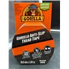 Image 2 : Gorilla Anti-Slip Tread Tape, Black, 50.8mm x 3.04m, Heavy Duty