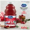 Image 1 : Lot of 6 Ocean Spray Cranberry Juice Bottles 950ml Each