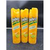 Image 2 : Endust Quick Dusting Natural Shine Orange Citrus Burst 284 g Aerosol Cans Set of 3