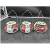 Image 2 : 3 Nature’s Way Nectar Series Glass Hummingbird Feeders