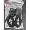 Image 2 : Two Charging Adapters with Cables Compatible with Samsung 25W Charger