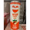 Image 2 : Wize Sparkling Iced Tea, Apple Flavor, 355 mL, Case of 12
