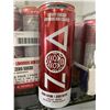 Image 2 : ZOA Cherry Limeade Zero Sugar Energy Drink 12-Pack – 355mL Cans