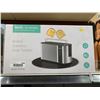 Image 2 : Ikich CP144A 4-Slice Stainless Steel Toaster, 1300W Output