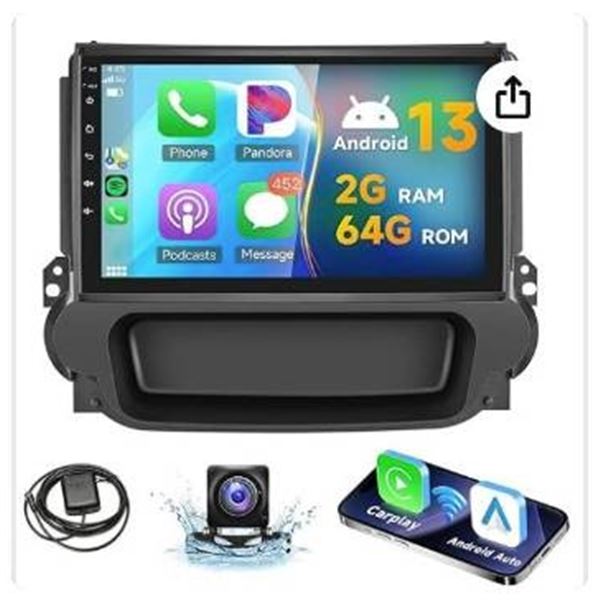 Android Car Media Player With Accessories and User Manual