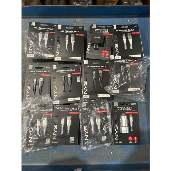 Lot of NYSLife Assorted Electronic Components (12 Pieces)