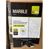 Image 2 : Utile 60-in x 30-in x 60-in Composite Tub Wall Kit Carrara Finish