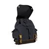 Image 2 : Rothco Vintage Expedition Rucksack Black