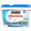 Image 1 : Kirkland Signature Ultra Shine Automatic Dishwasher Detergent, 115 Packs